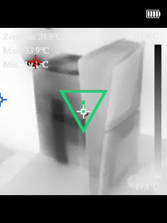 Testaufnahmen Topdon TC004 Mini