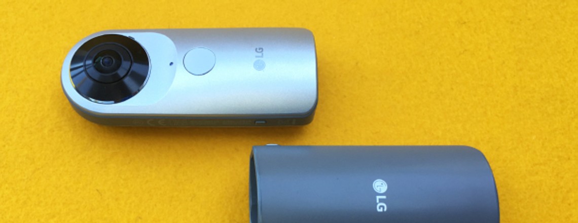 LG 360 Cam: günstige VR-Kamera mit 2K im Test