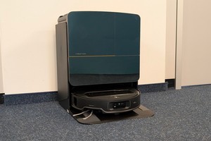 Roborock Saros Z70 im Test: Saugroboter mit Greifarm erklimmt Teppiche am besten