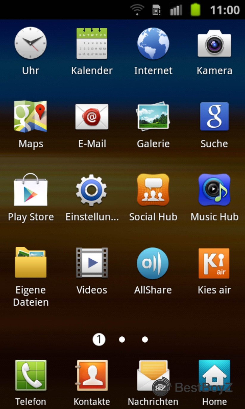 Launcher des GT-I9070 Galaxy S Advance