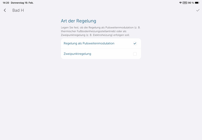 Die App von Homematic IP ist auch für Tablets optimiert. Damit lässt sich das Thermostat übersichtlicher bedienen als auf einem Smartphone.