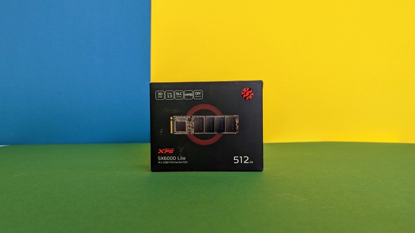 Verpackung einer M.2 NVMe-SSD