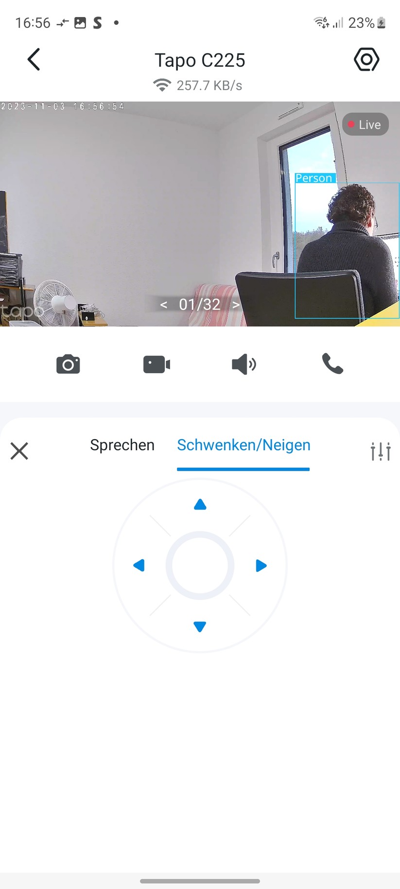 TP-Link Tapo C225: Einrichtung und Einstellungen