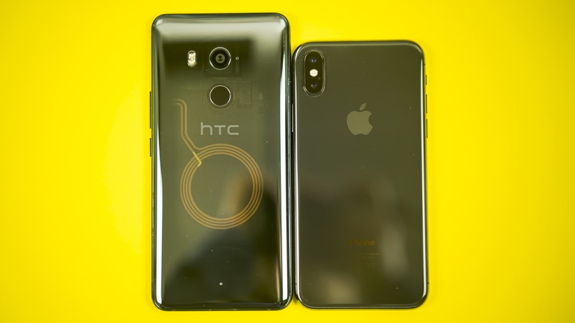HTC U11 Plus vs Apple iPhone X