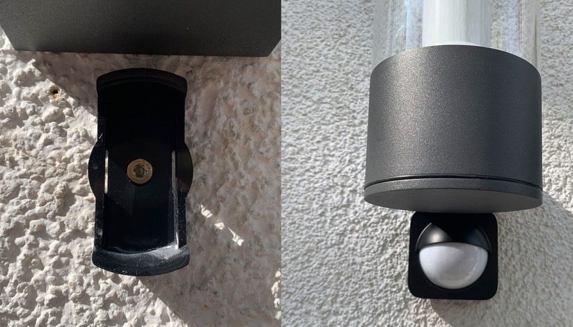 Bewegungsmelder? Kein Problem – die Outdoor-Sensoren von Philips werden mit einer Schraube befestigt und müssen dank Zigbee-Funk und Batterieantrieb nicht angeschlossen werden.