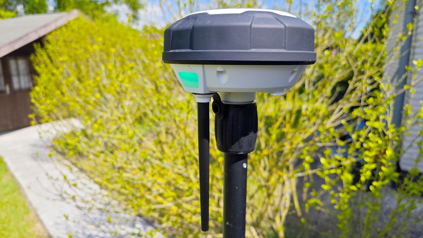 Die neue RTK-Antenne reicht jetzt bis zu 5 km weit |