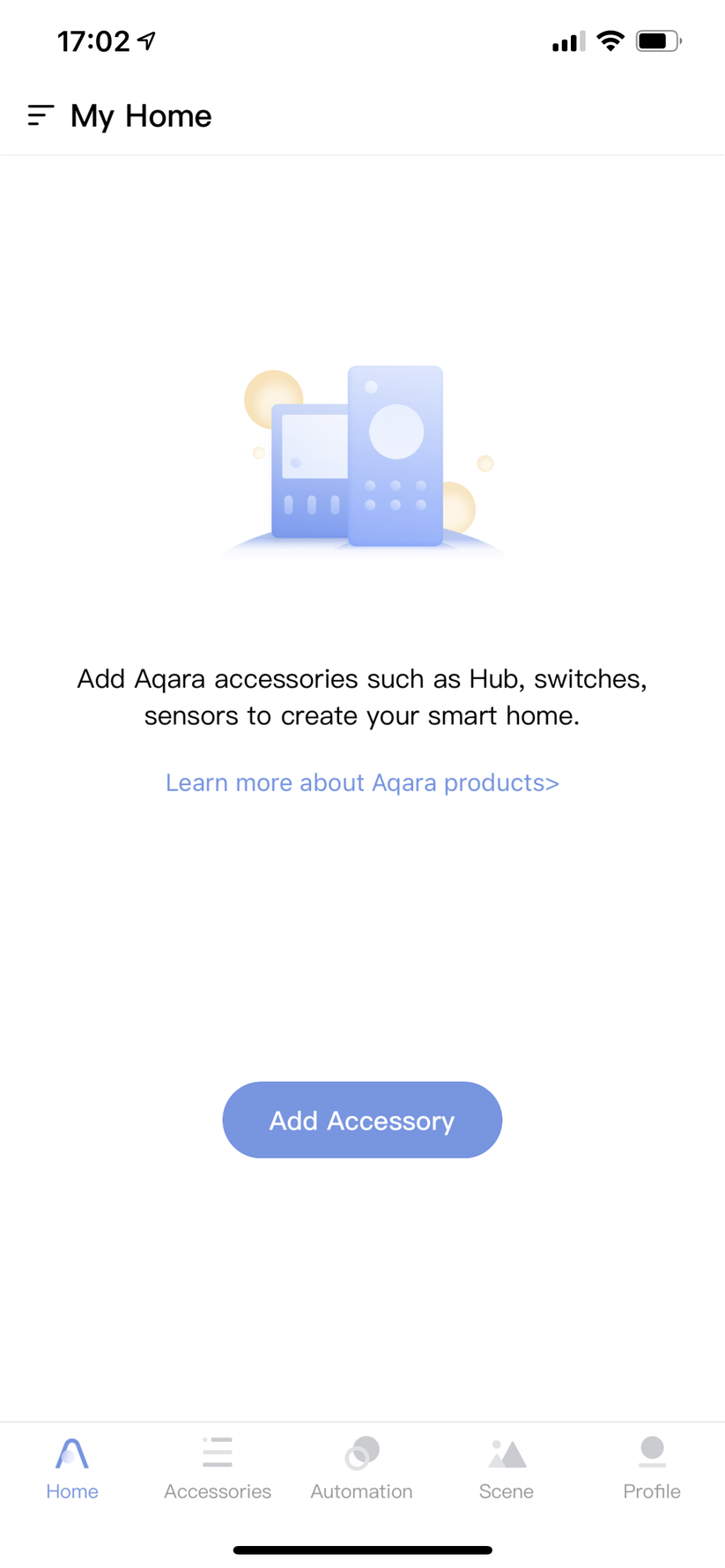 Nach der Installation der Aqara-Home-App fügen wir zunächst den Hub und dann die Sensoren hinzu (Die folgenden Screenshots stammen aus der älteren App, die noch kein Deutsch unterstützt).