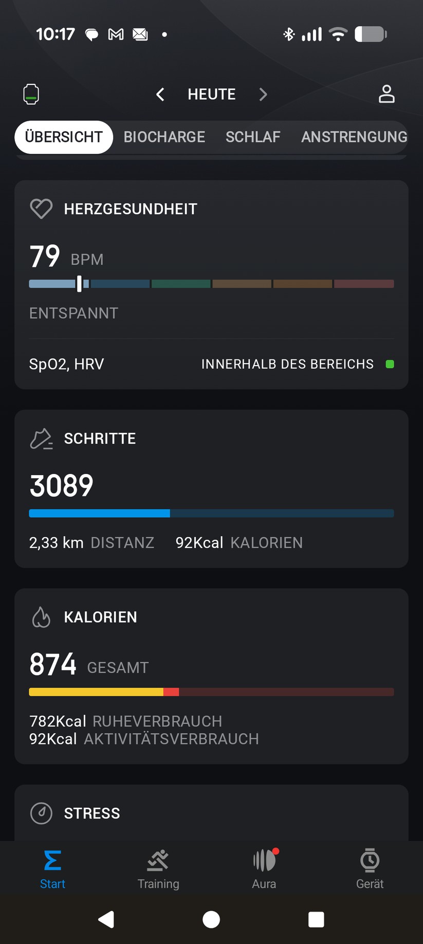 Amazfit Active 2 Square - App