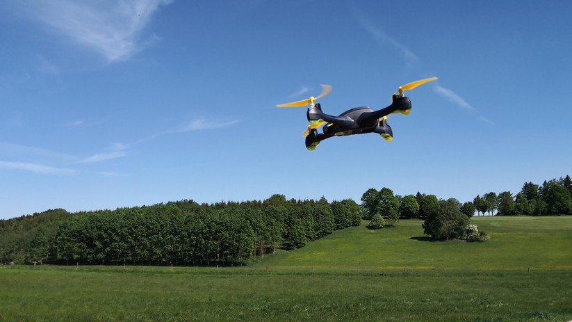 Der Hubsan H507A X4 für 70 Euro hat einen GPS-Empfänger an Bord.