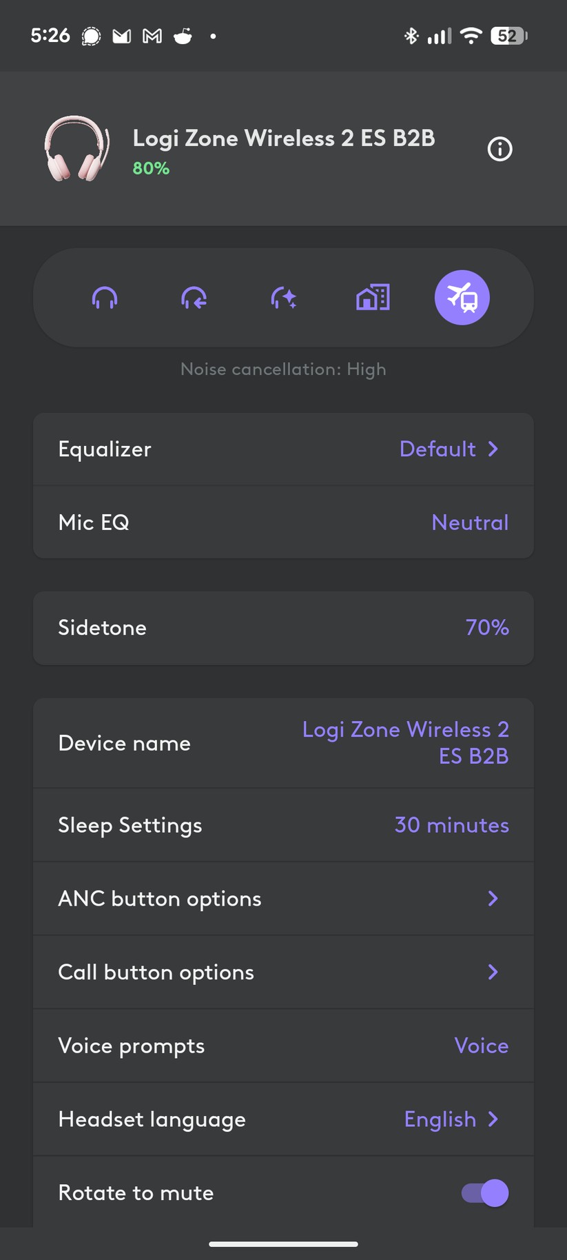 Logitech Zone Wireless 2 ES im - Bilder App 