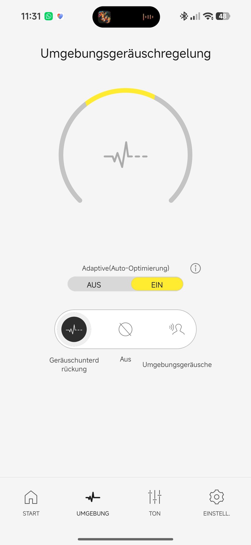 Technics EAH-A1000 Screenshot