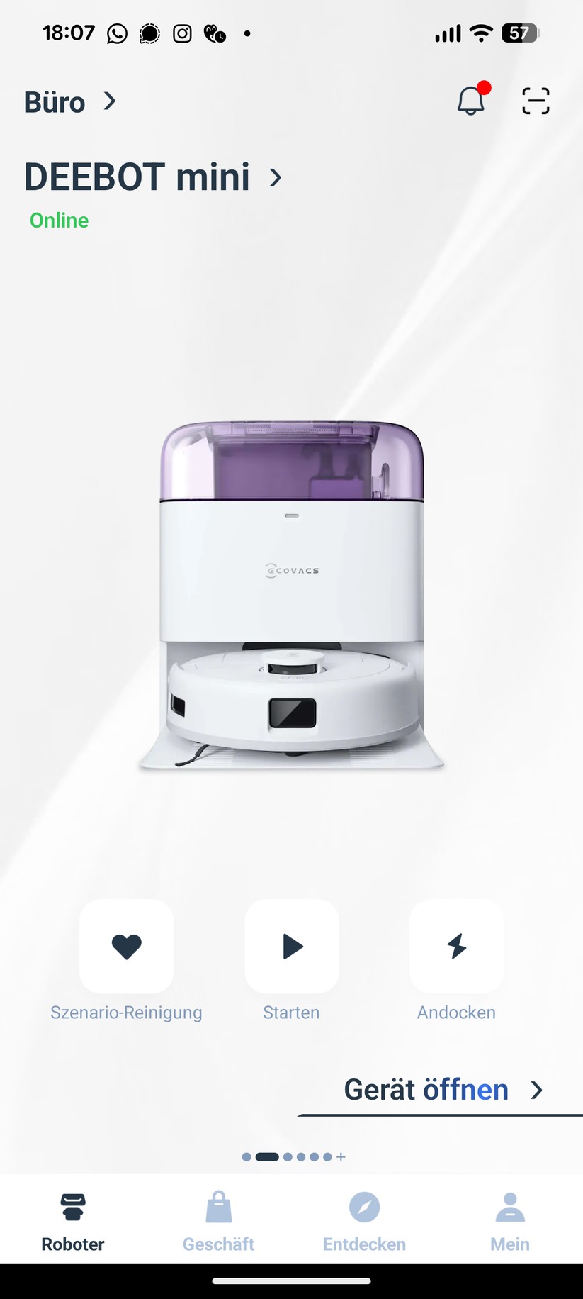 Ecovacs Deebot Mini – App & Einrichtung