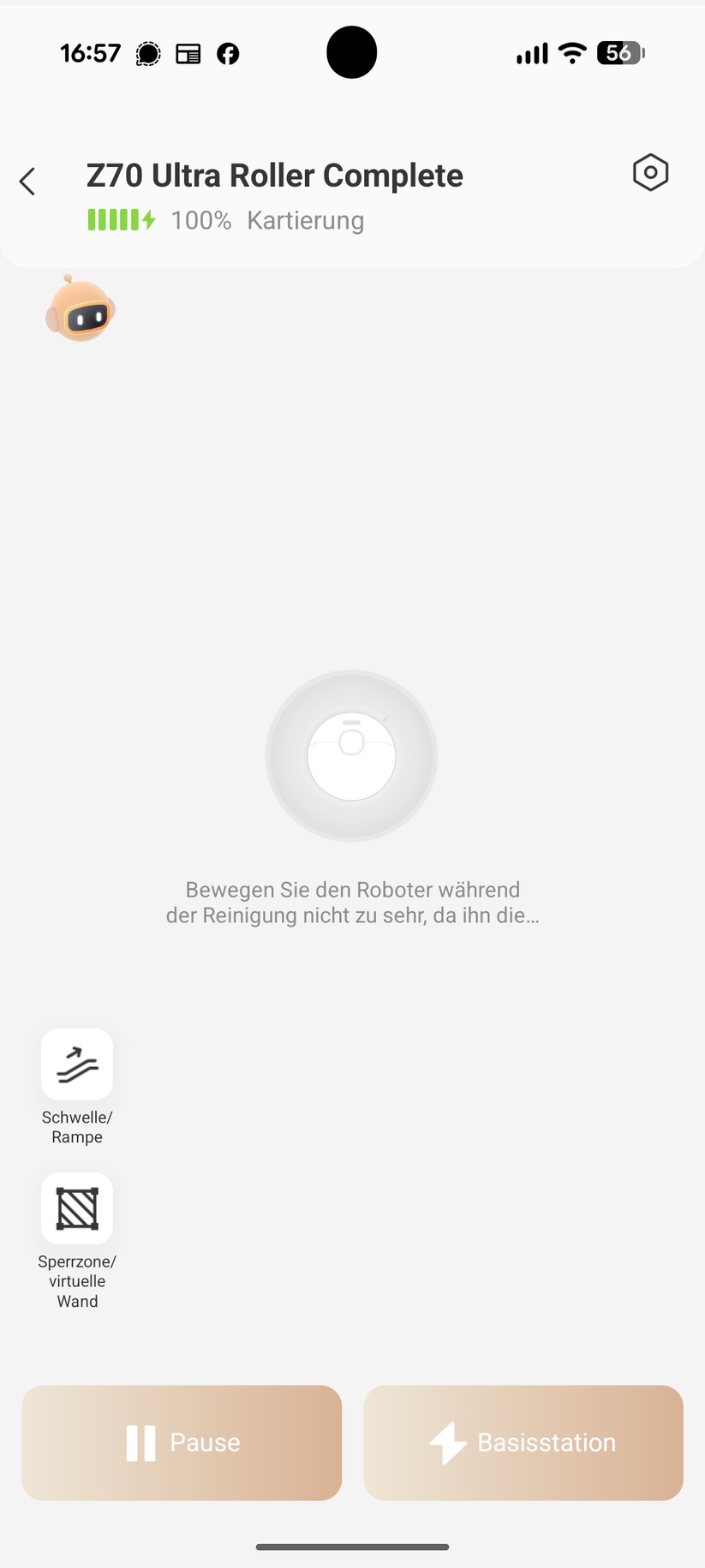 Mova Z70 Ultra Roller – App & Einrichtung