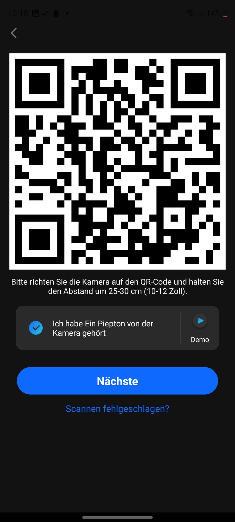 Reolink Argus Track: Einrichtung mit mobiler App