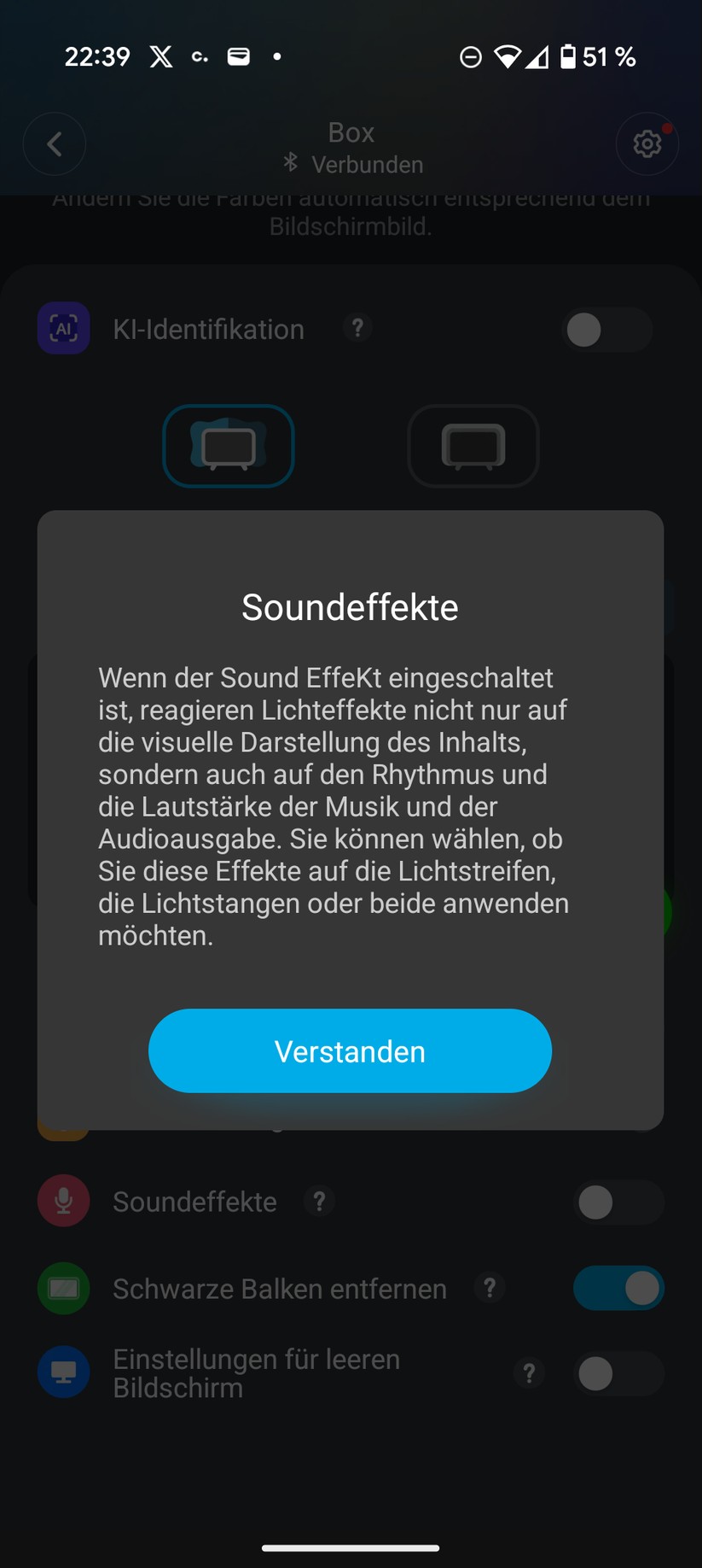 Govee AI Sync Box 2 Screenshot