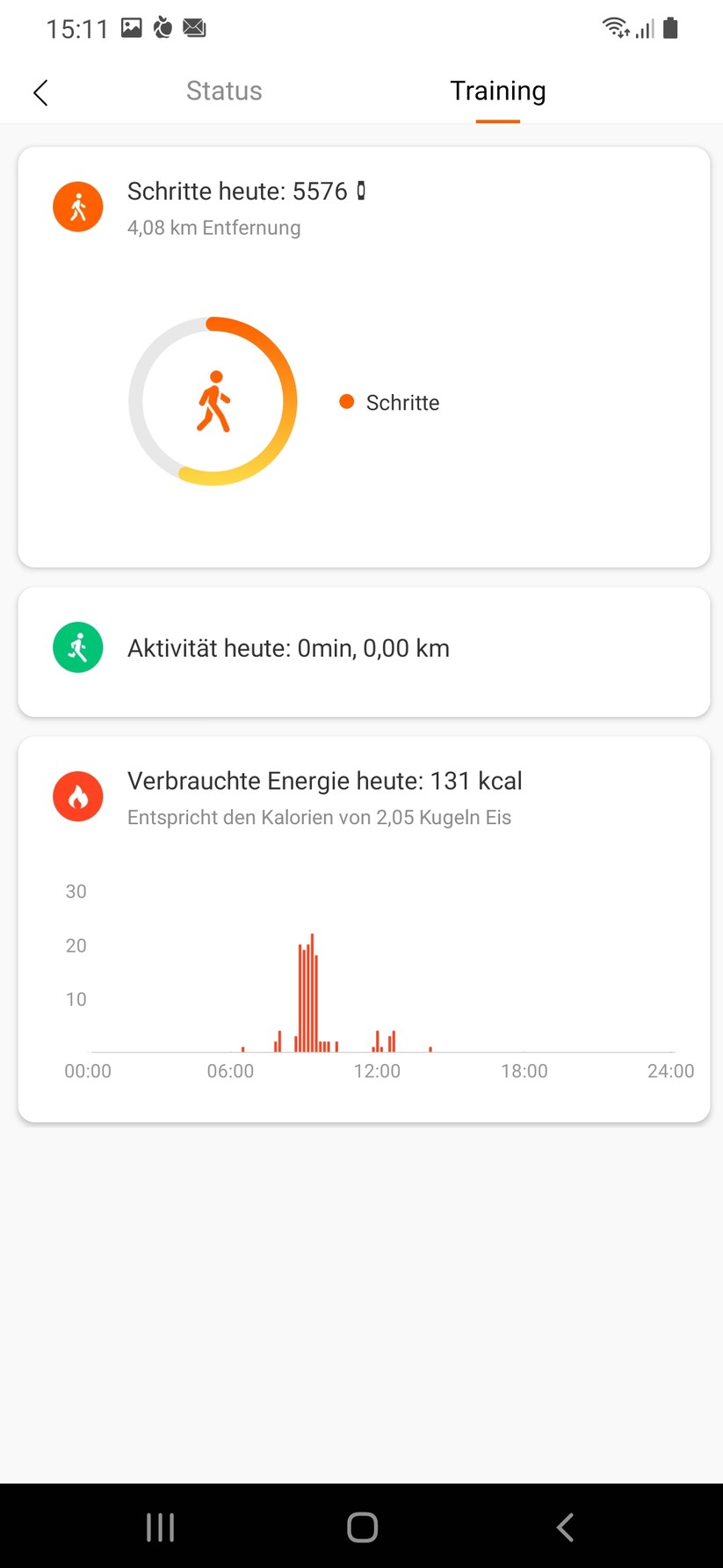 Xiaomi Mi Band 6 - App 