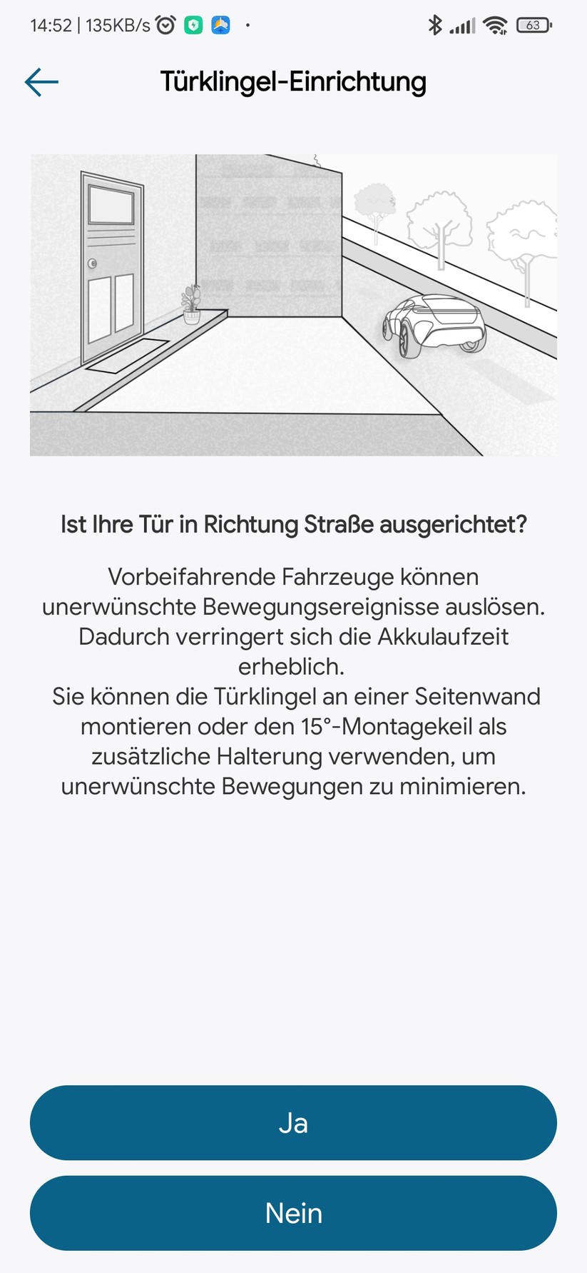 Eufy Video Doorbell Dual - App