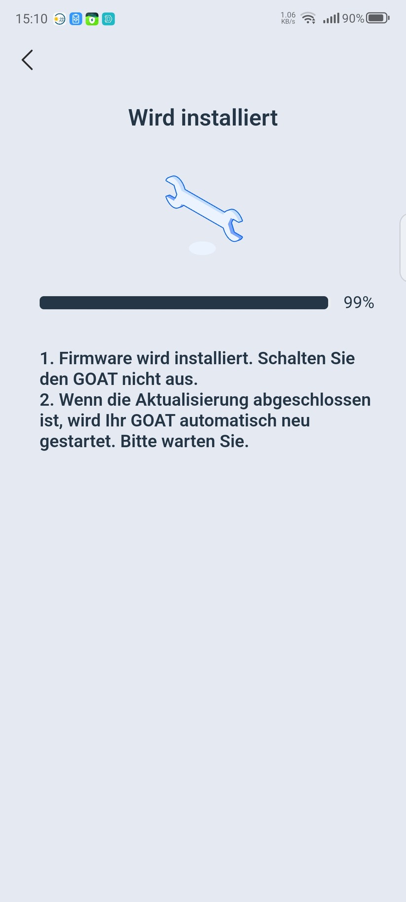  Inbetriebnahme