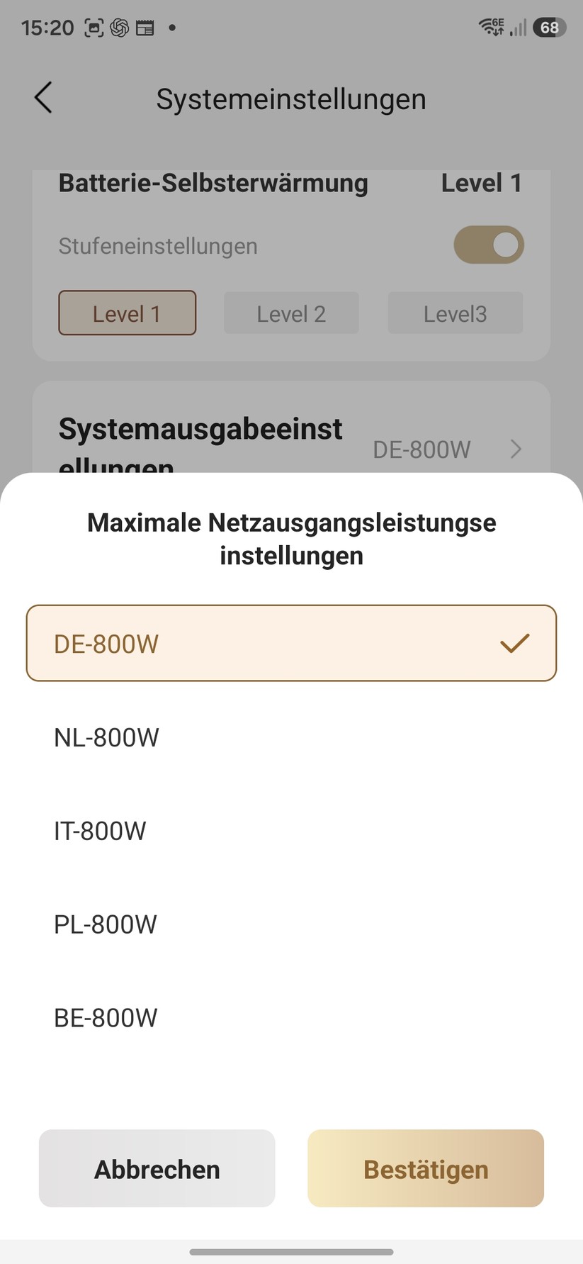 Die App lässt sich einfach bedienen, reagiert zügig auf Nutzereingaben und informiert mit zahlreichen Werten und Statistiken über den aktuellen Betriebszustand.