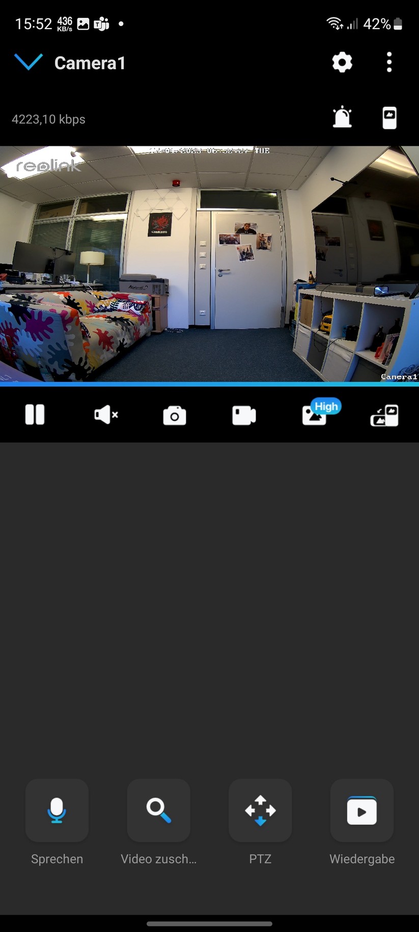 Reolink E1 Zoom: Einstellungen