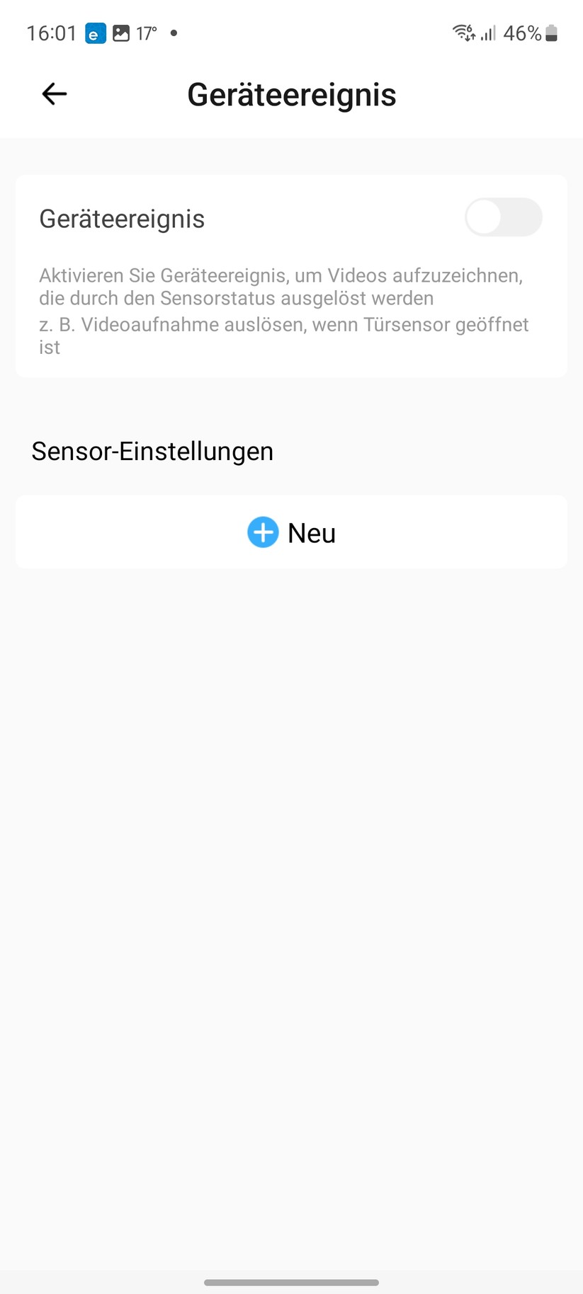 Sonoff Slim Cam: Einrichtung & Einstellungen