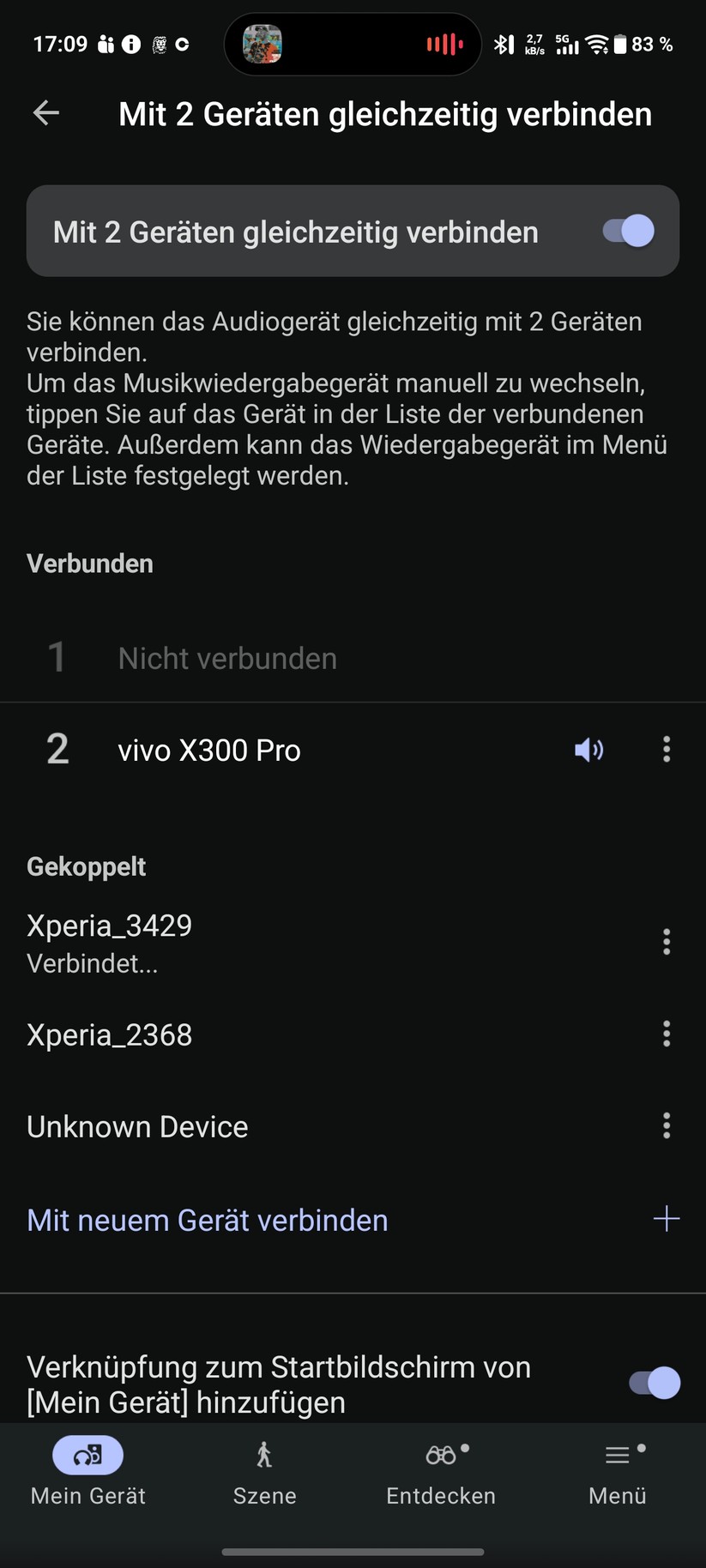 Sony 1000XM6 Screenshot