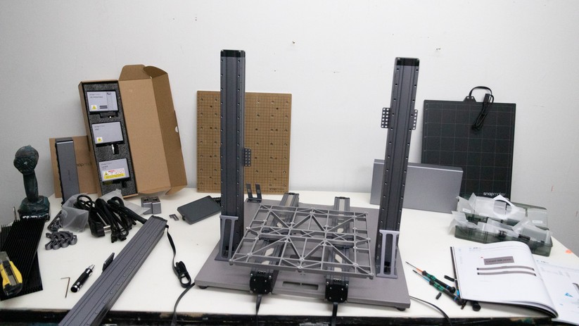 Snapmaker A350T: Aufbau