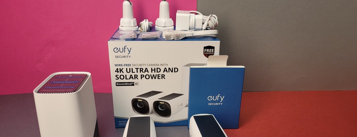 Eufycam-3 mit Homebase S380 und Zubehör