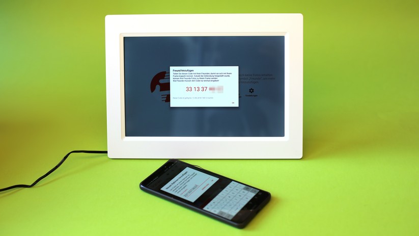 Das Einladen von Freunden und Familienmitgliedern ist sehr komfortabel gelöst.