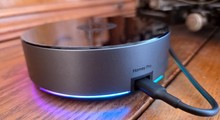 Homey Pro (2026) mit 1,5 GHz Quad-Core ARMv8, 4GB RAM, 8 GB eMMC Flash, WLAN 2,4- und 5-GHz, Zigbee 3.0, Z-Wave, Thread, Matter, Bluetooth, Infrarot, 433 MHz, Ethernet per Adapter