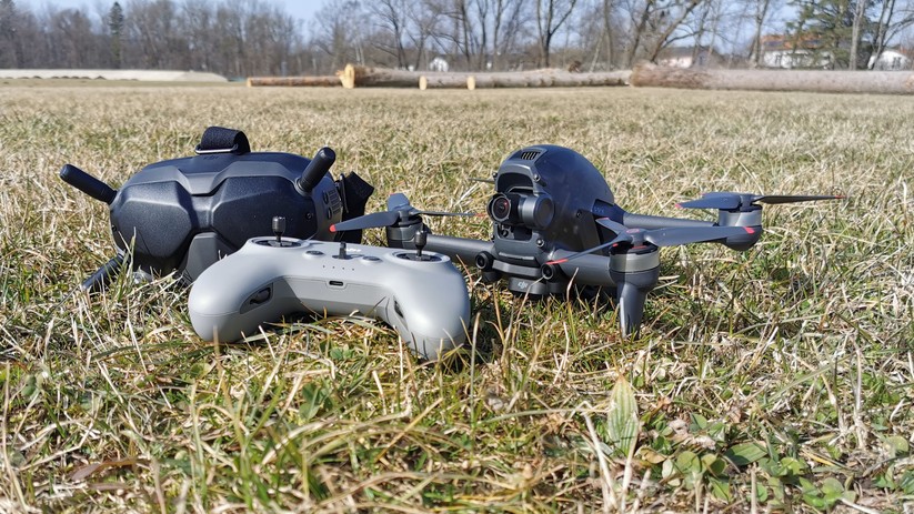DJI FPV Praxistest: Uns hat das Fliegen viel Freude bereitet.