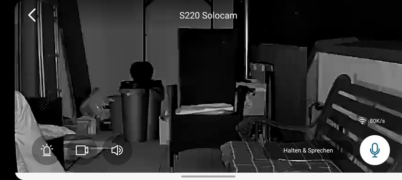 Eufy Solocam S220: Zoom