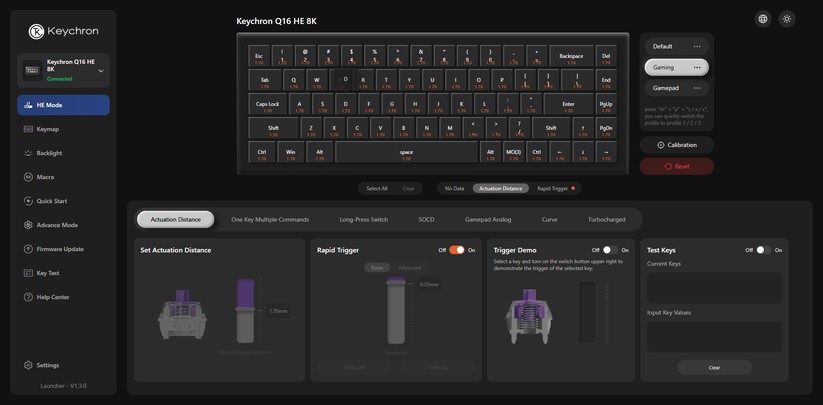 Keychron Q16 HE 8K - Bilder App