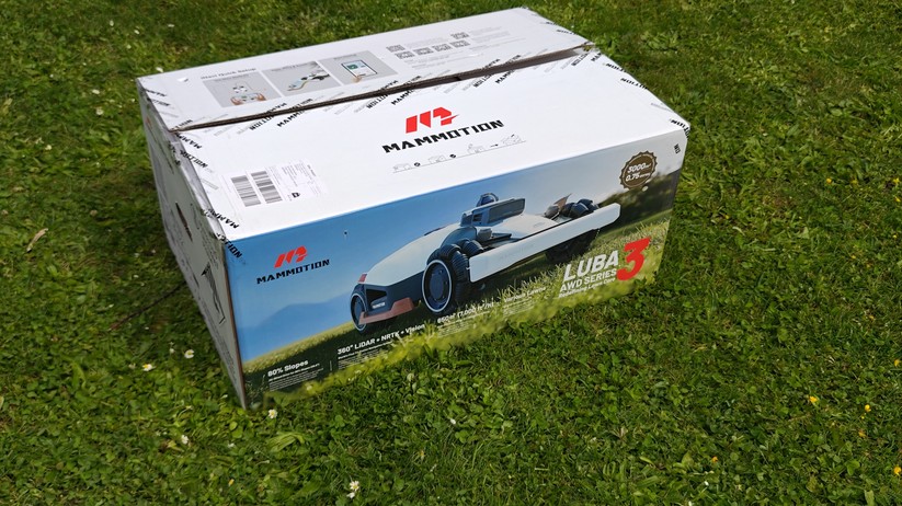 Mammotion Luba 3 AWD 3000: LiDAR, RTK und KI-Kameras, 40 cm Schnittbreite und 12-Ah-Akku