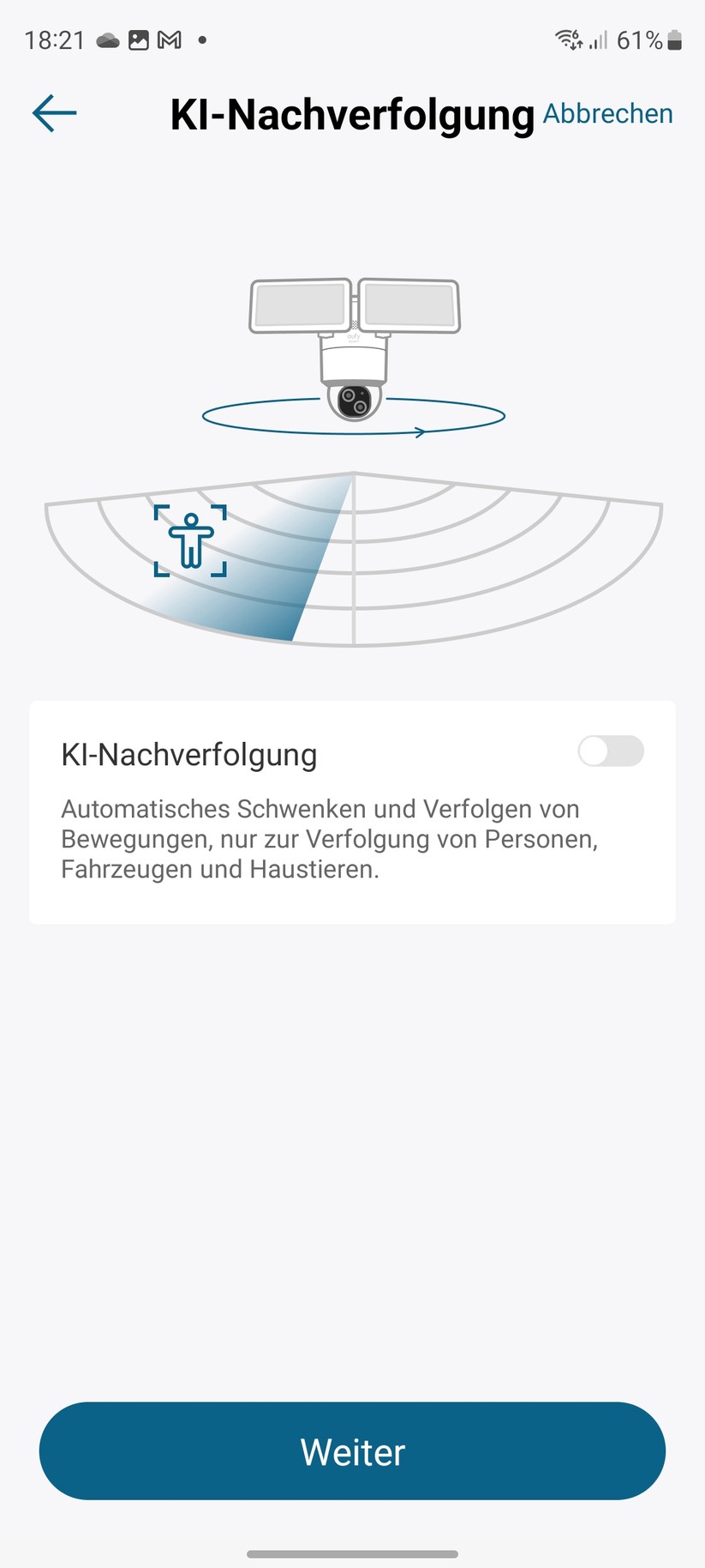 Eufy Floodlight Cam E340: Einrichtung & Einstellungen