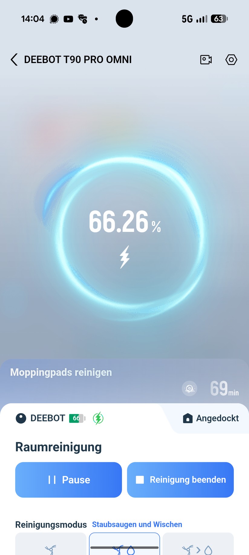 Ecovacs T90 Pro Omni – App & Einrichtung