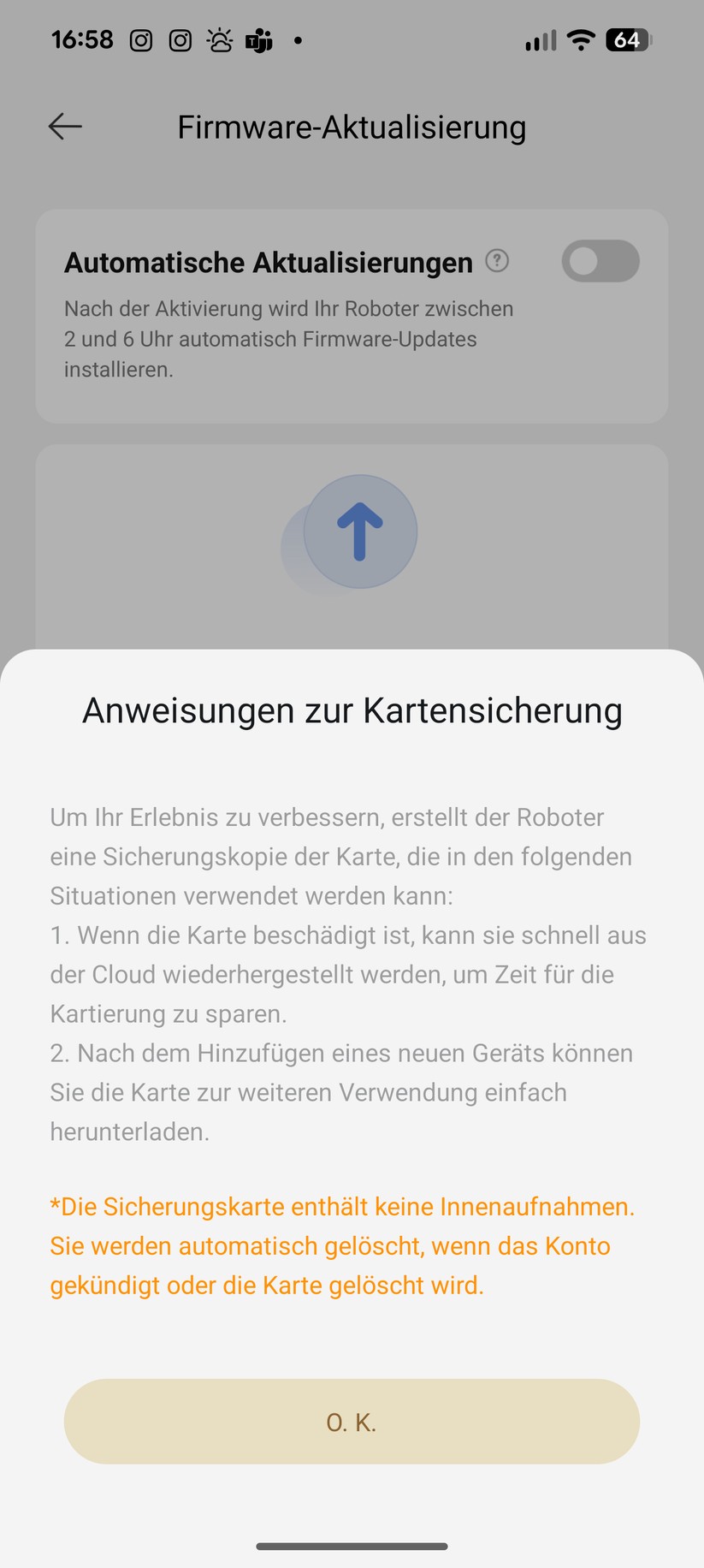 Mova V50 Ultra Complete – App