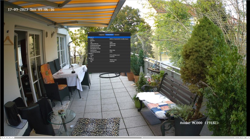 4K-Überwachungskamera Annke NC800
