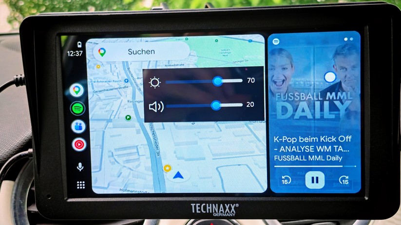 Technaxx Display (TX-320) mit Android Auto