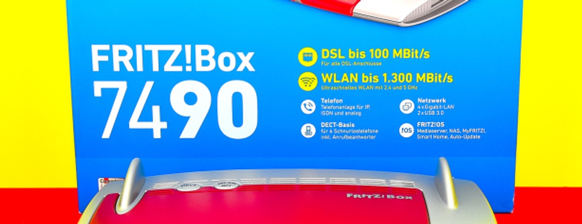 AVM Fritzbox 7490 im Test: viele Funktionen, lahmes NAS