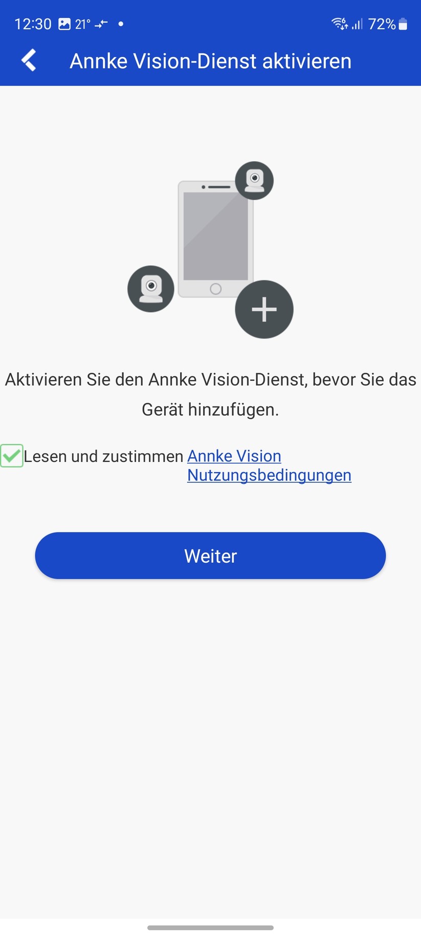 Annke NCPT500: Einrichtung mit App
