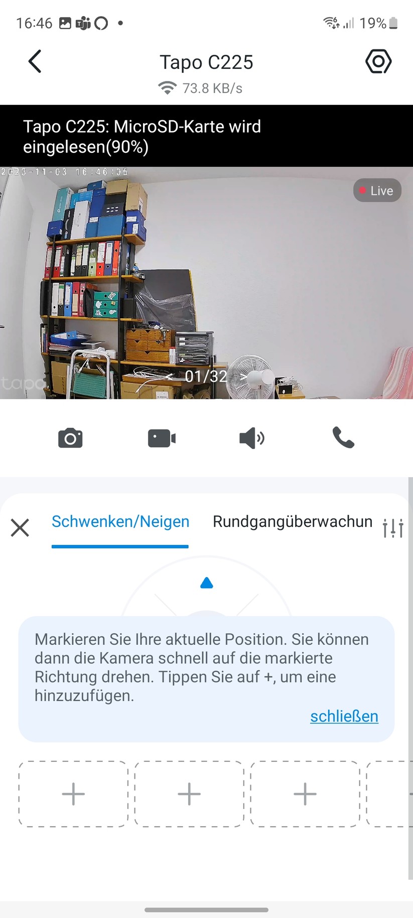 TP-Link Tapo C225: Einrichtung und Einstellungen