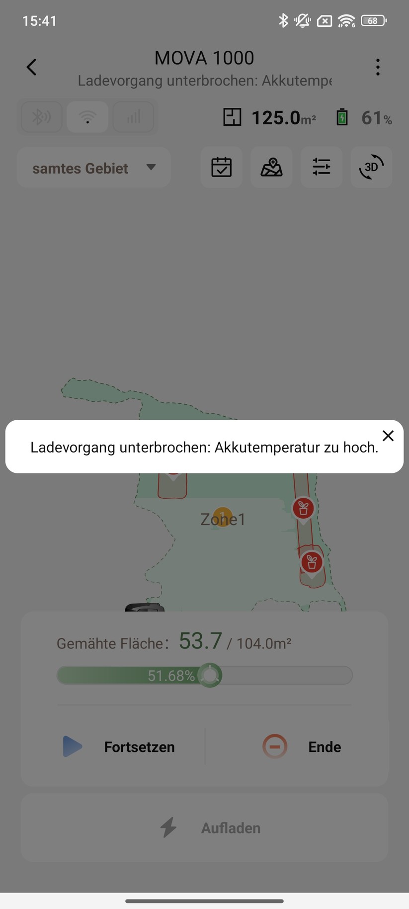 Mova 1000 – App