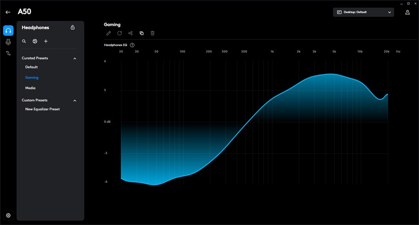 Logitech Astro A50 - Bilder App
