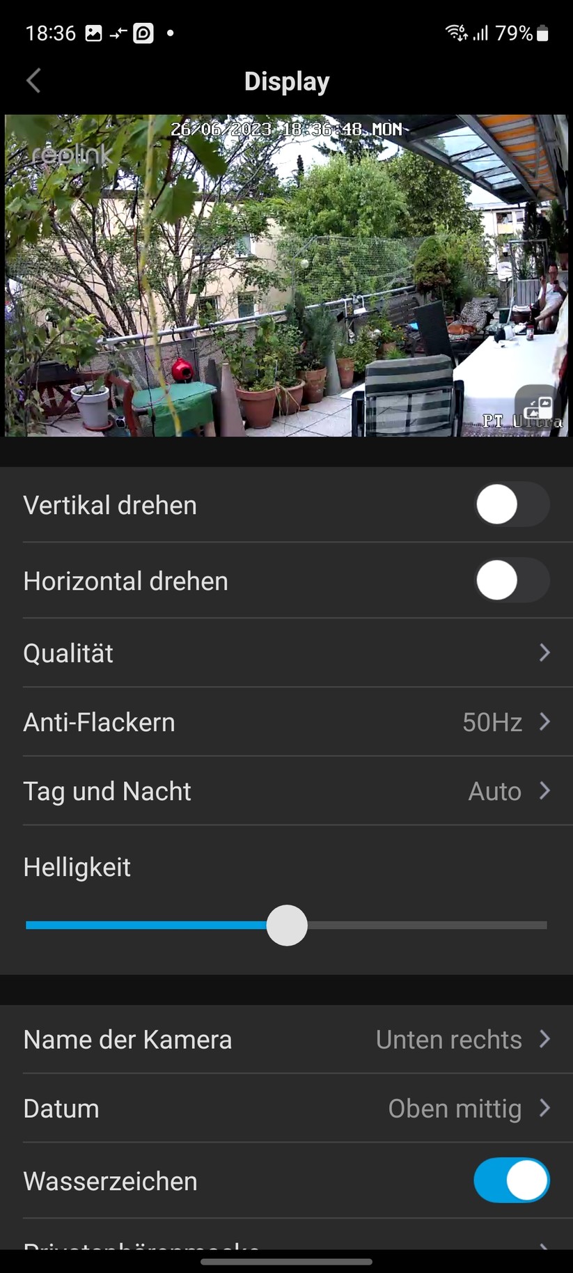 Reolink Argus PT Ultra: Einrichtung und Einstellungen mit mobiler App