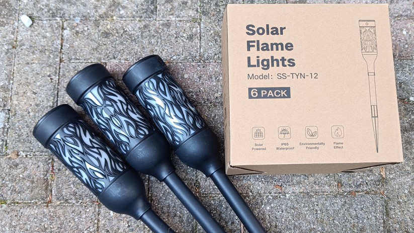 Solarfackeln von Moxled