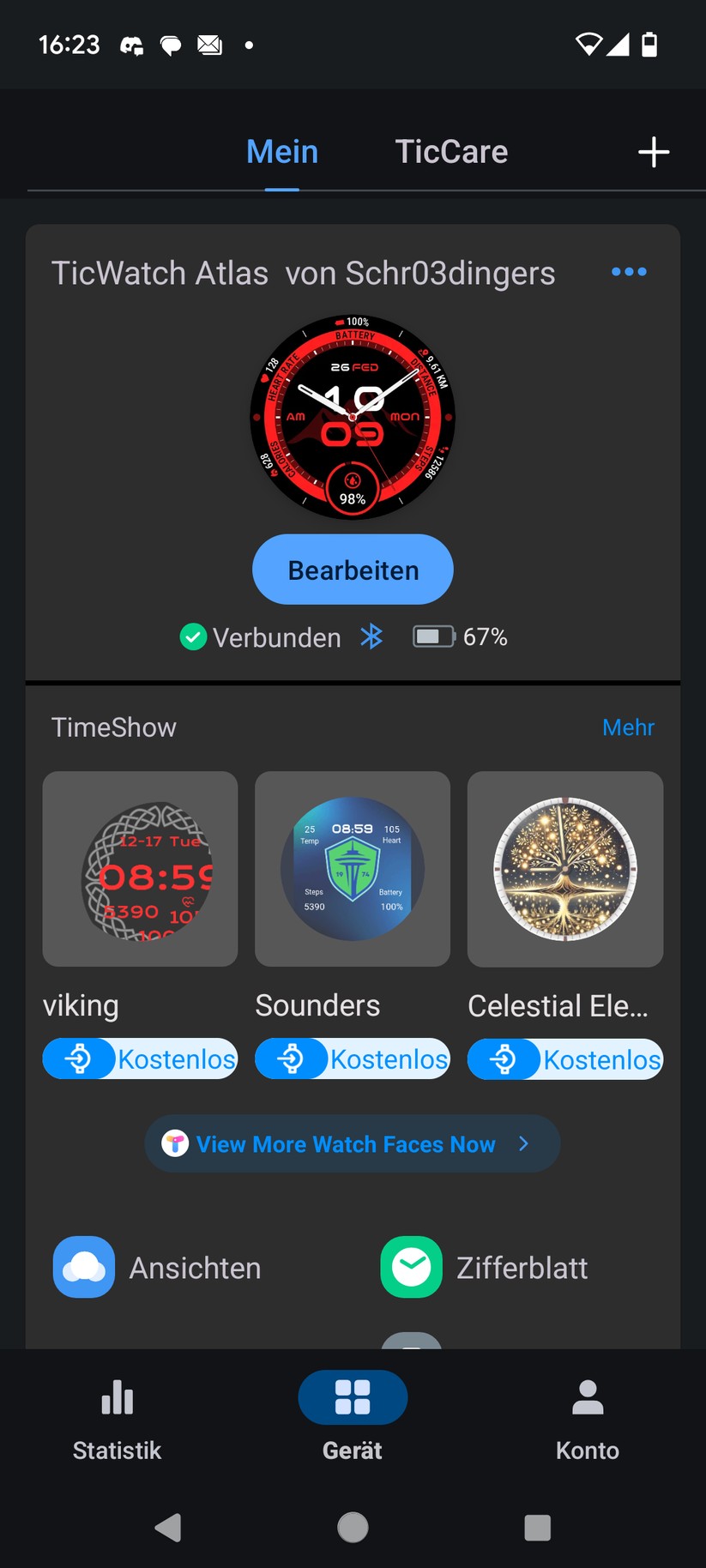 Mobvoi Ticwatch Atlas - App