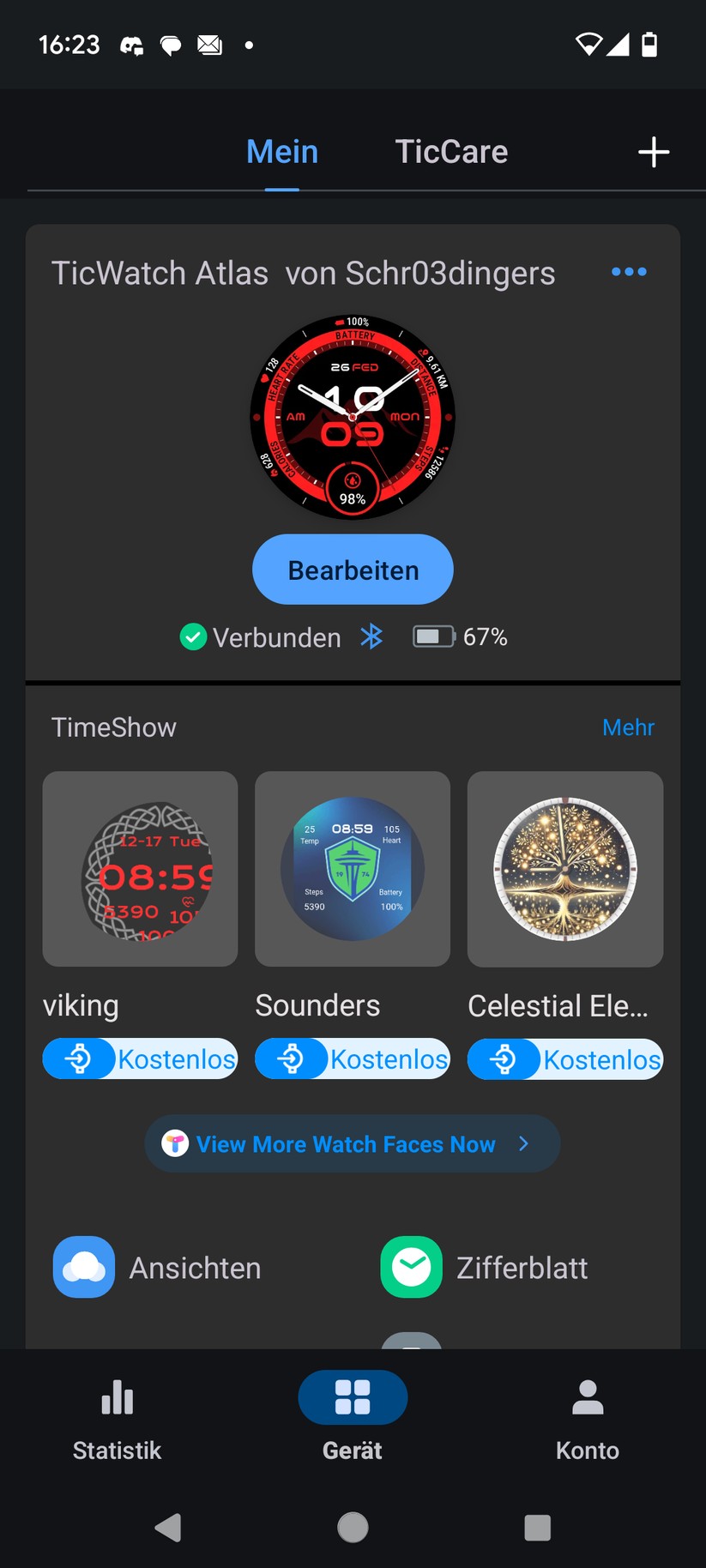 Mobvoi Ticwatch Atlas - App