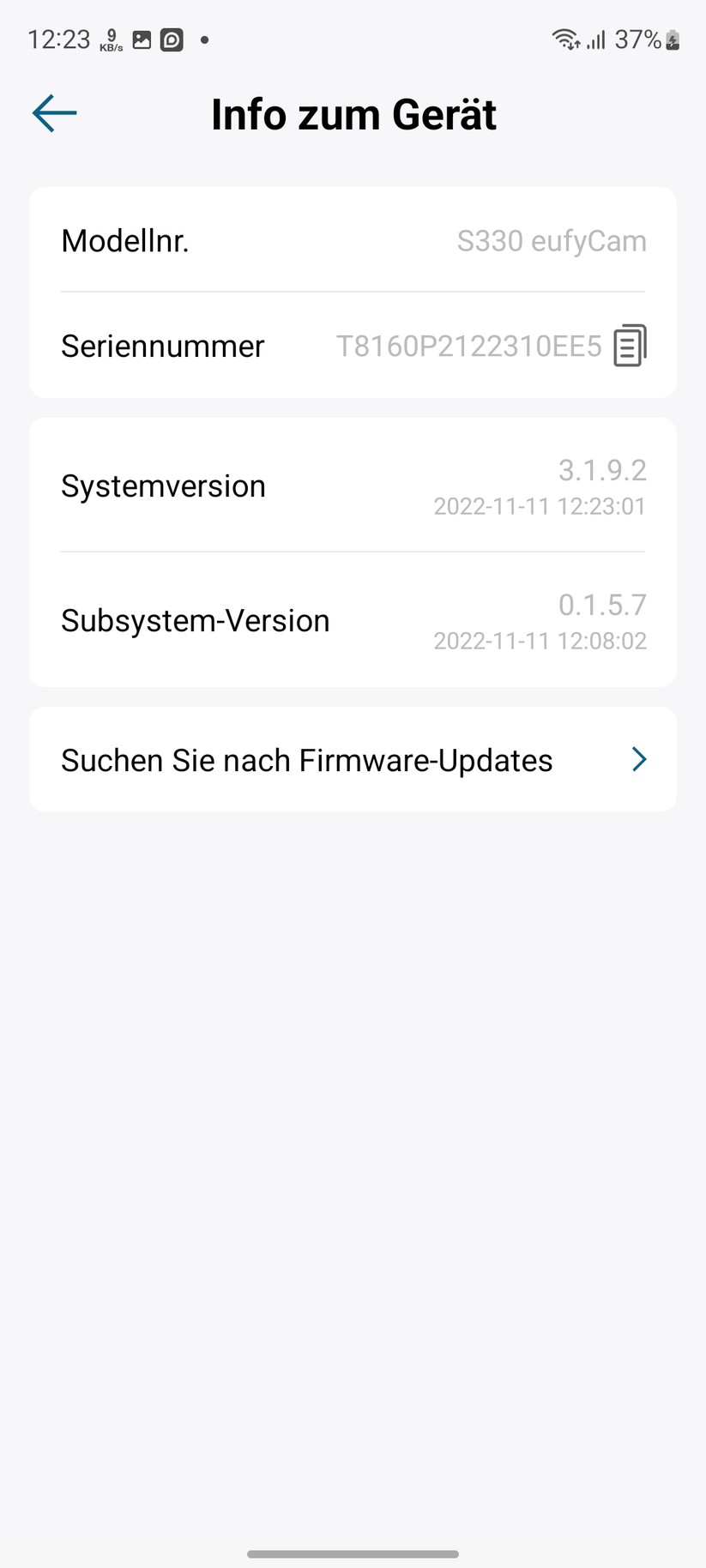 Eufycam 3 (S330) mit Homebase 3 (S380): Einrichtung und Einstellungen mit der App