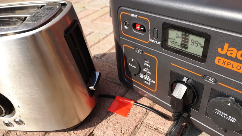 Für viele Küchengeräte sind selbst 1000 W noch zu wenig.